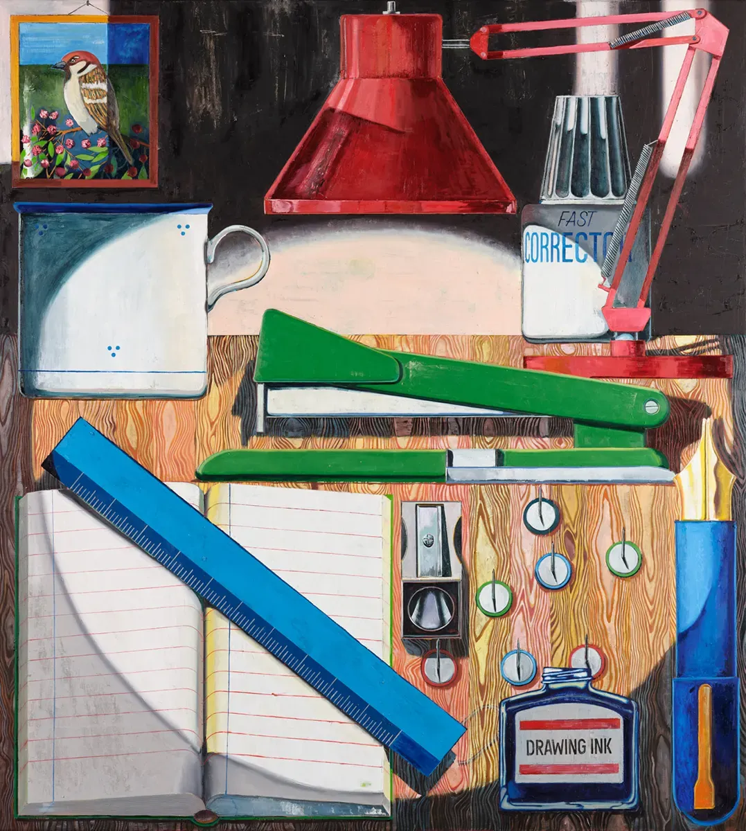 Kristof Santy, contemporary painting now, on view in vienna at Christine König gallery