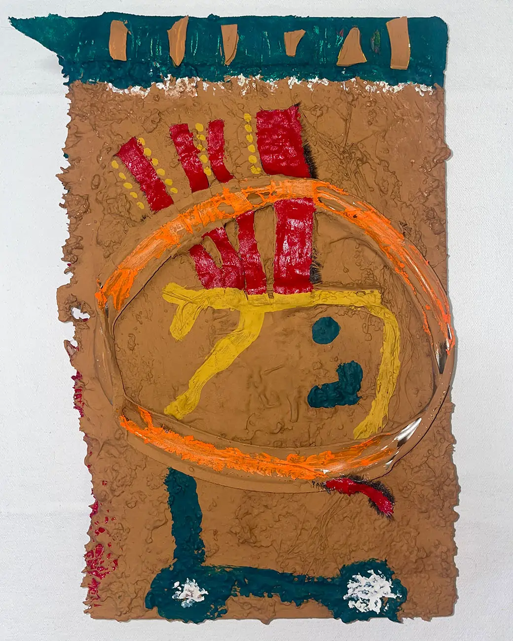 Alyssa Angelle new female outsider artist with a strong sense of color and material with creole roots
