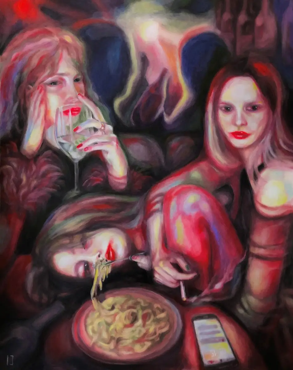 ida jesenberger, painting, figurative, new talents and spotlight artist 