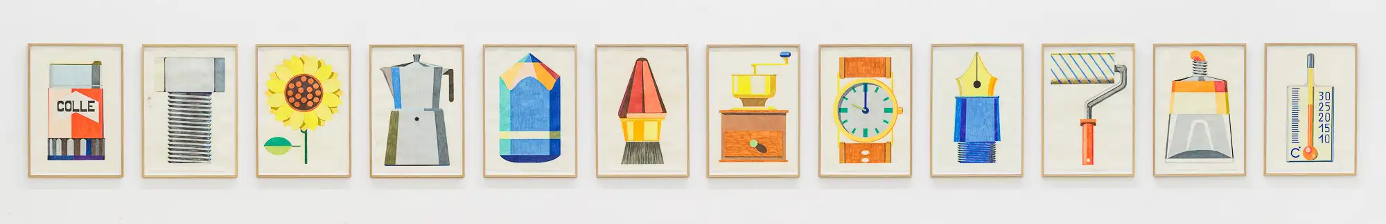 Kristof Santy in Vienna: A Journey Through Color, Folklore, and Daily Life at Christine König Gallery