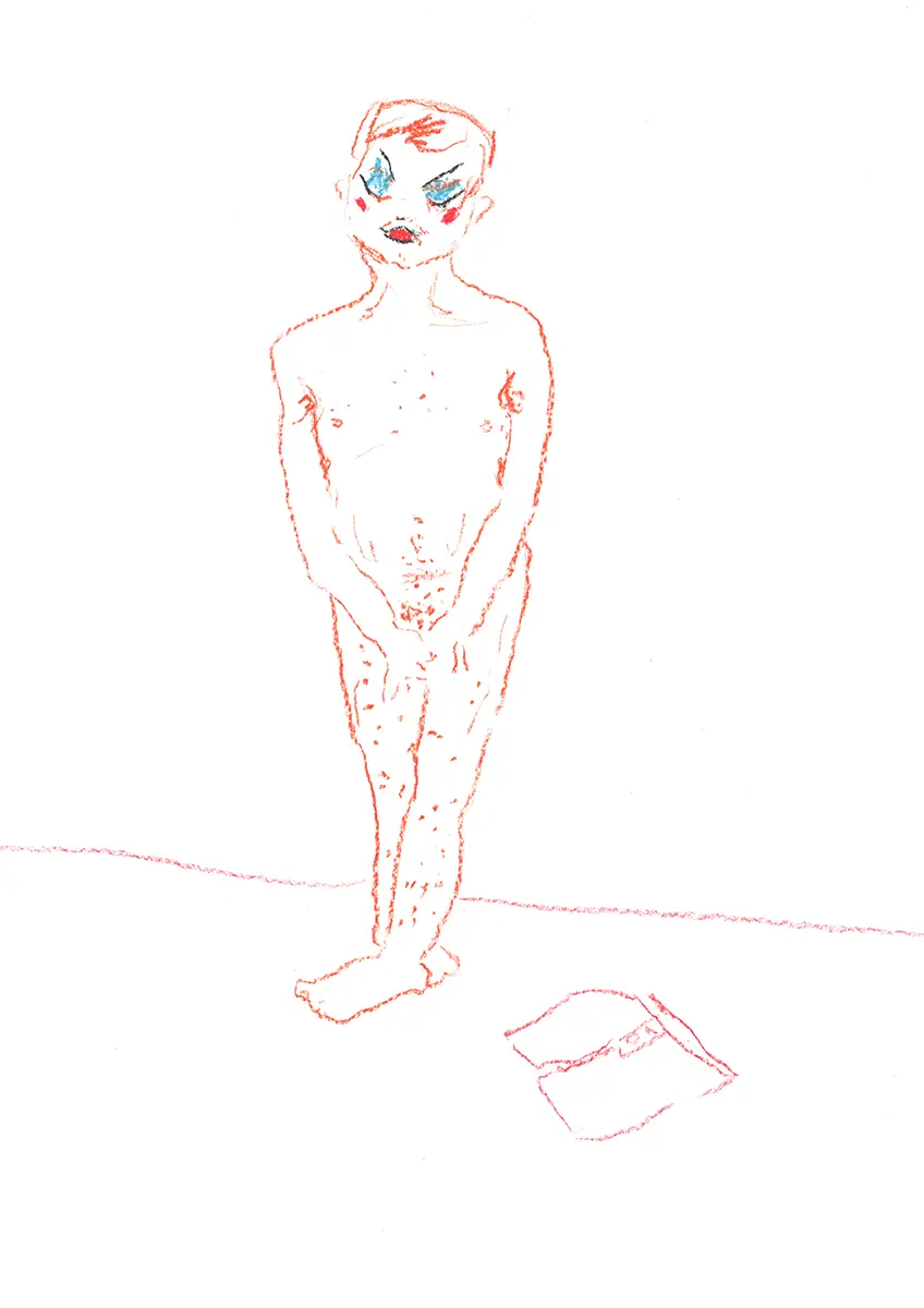 emil klostermann, queer , art student, 2024