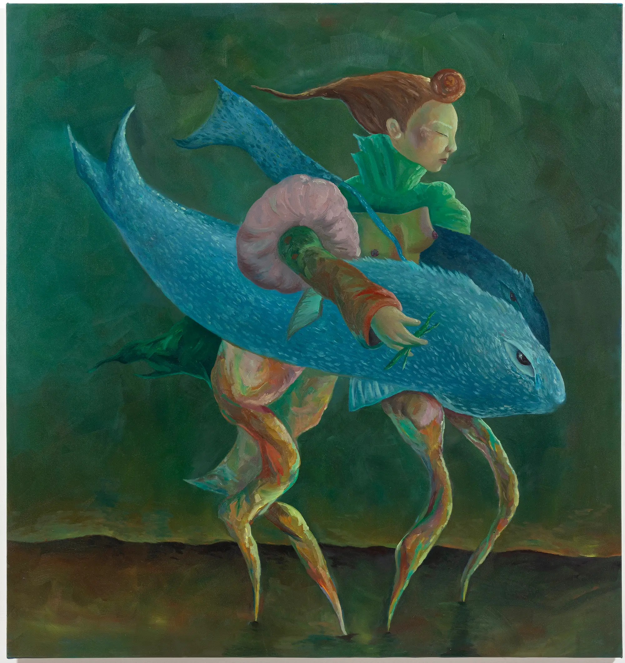 yuma radne, contemporary painting, 2024