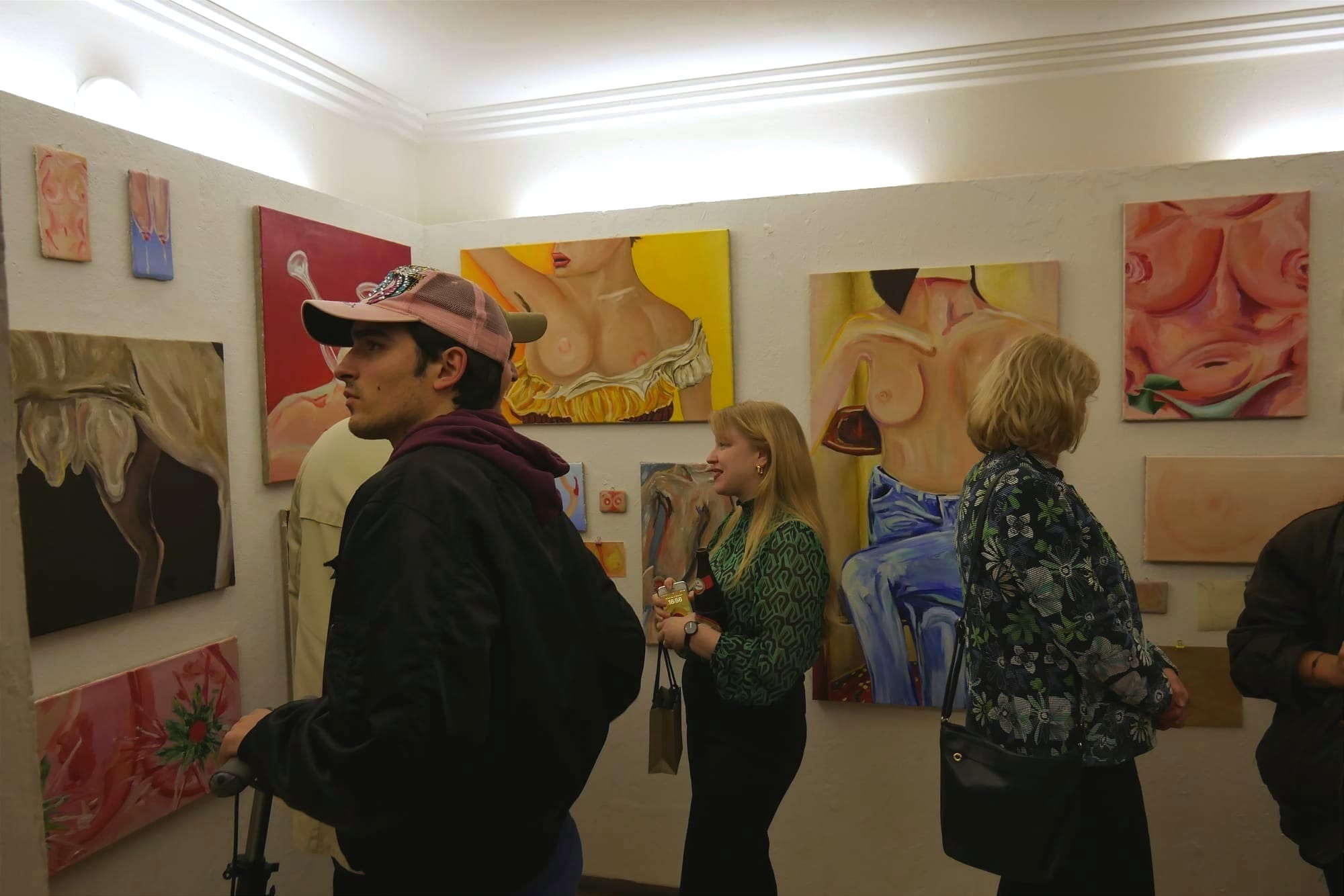 Katharina Hoffmann: Opening of Lena Dobner's Tittie Show at Verein Fortuna Vienna katharina hoffmann curator and writer lena dobner artist tittie show verein fortuna vienna