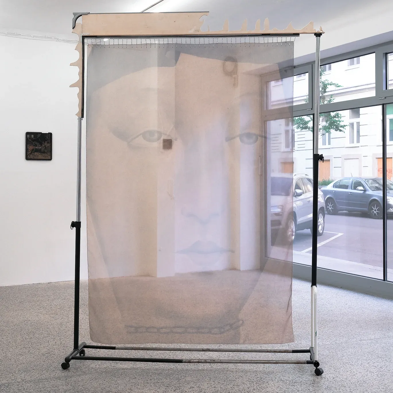 exhibition view, installation art