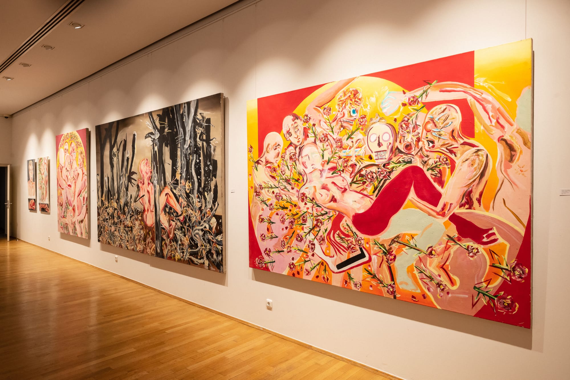  katharina curates the show power pressure with artist lena dobner