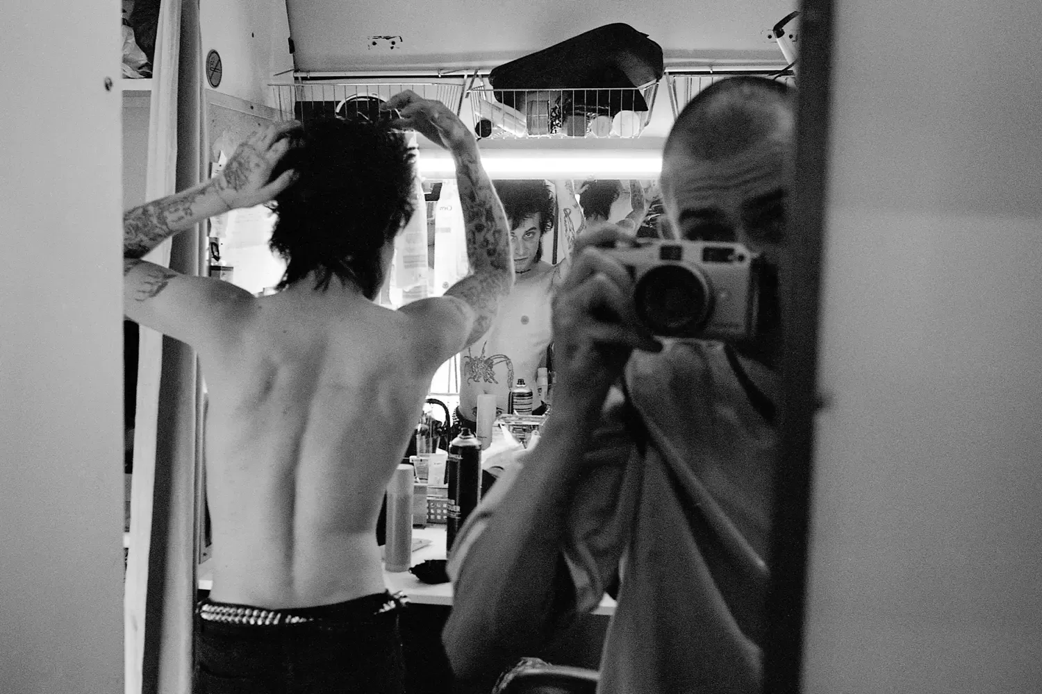 backstage photography