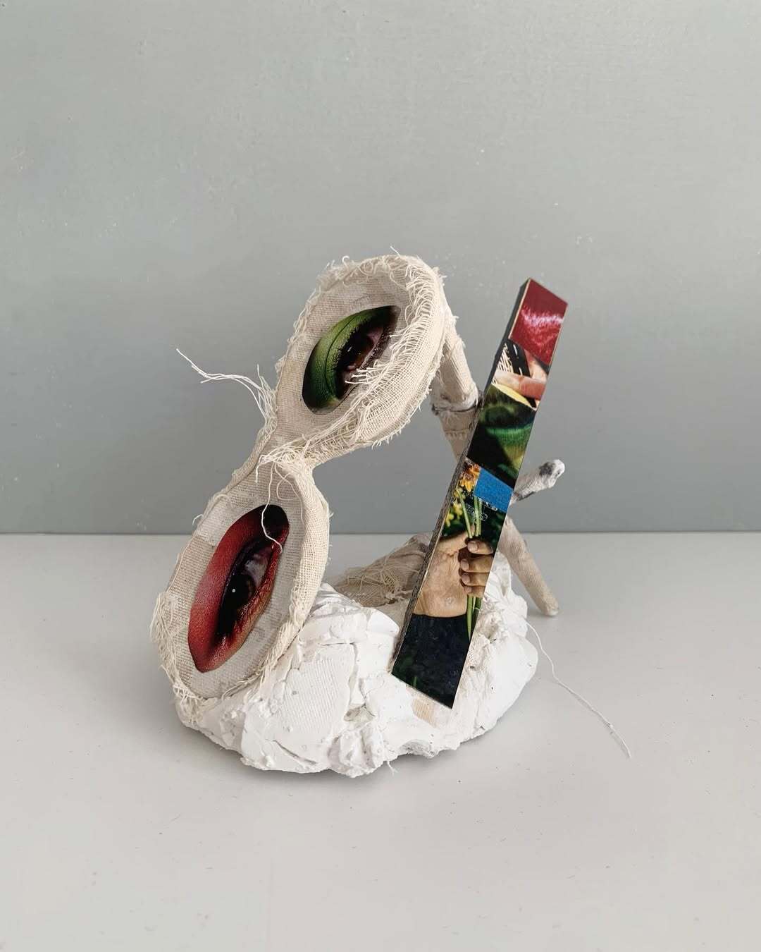 mixed media object by alession guiono