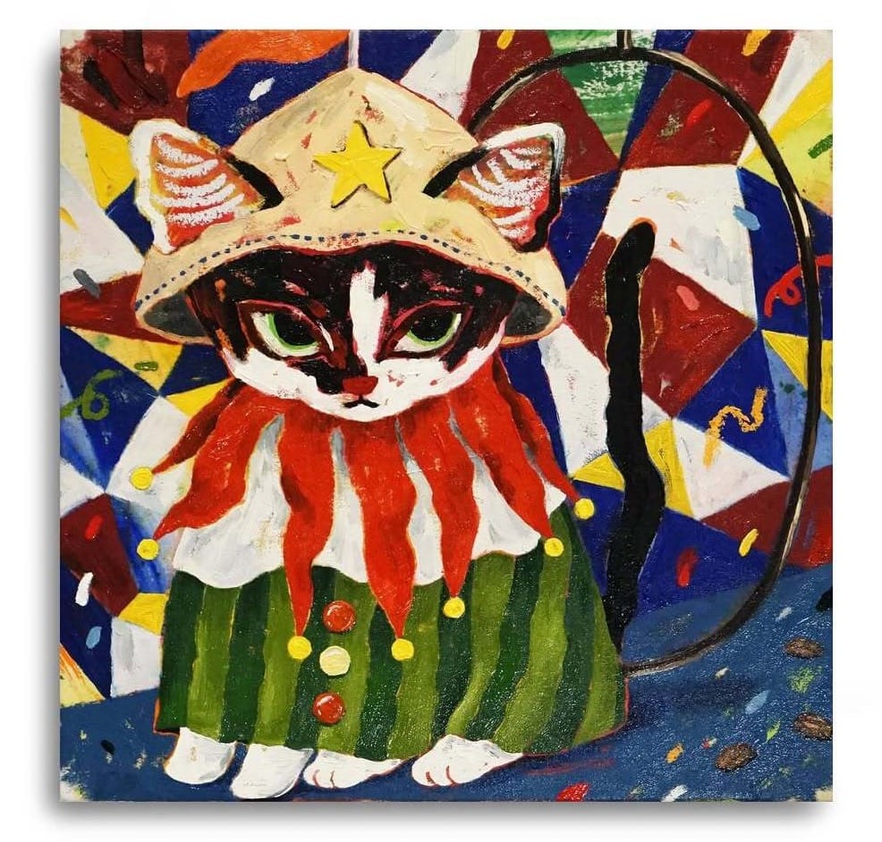 Satoko Okuno painting