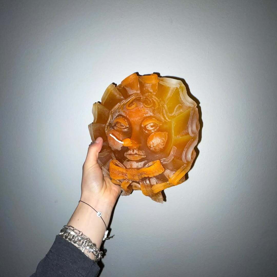 wax candle in contemporary art