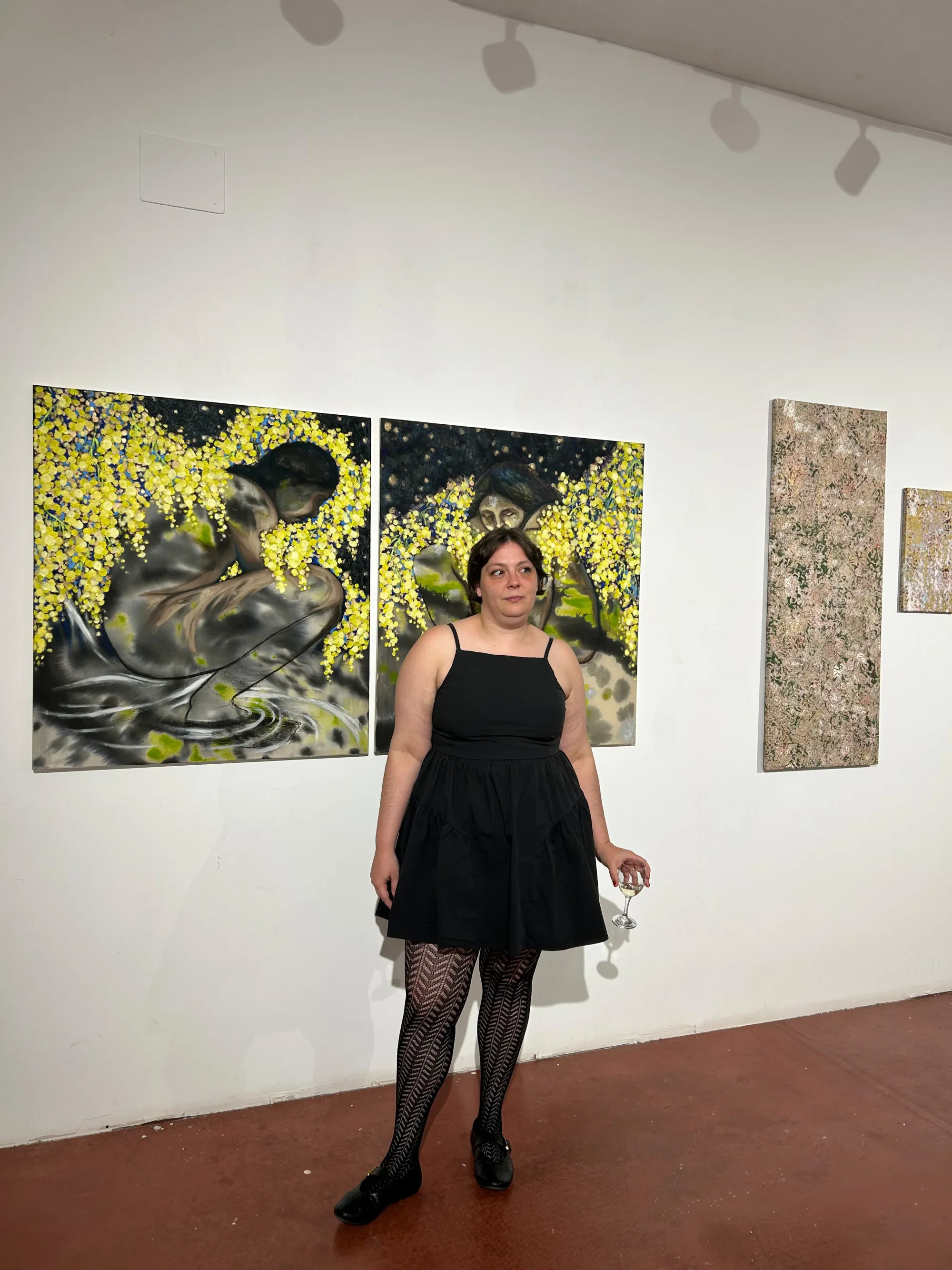 Candy Bassas: portrait of the artist, Berlin-based contemporary painter