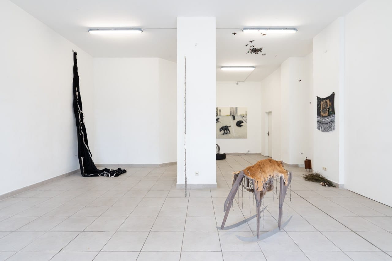 catapult friday dispatch - Exhibition recomendation Leipzig Dead Dogs Don´t Die Installation view curated by Colette Patterson