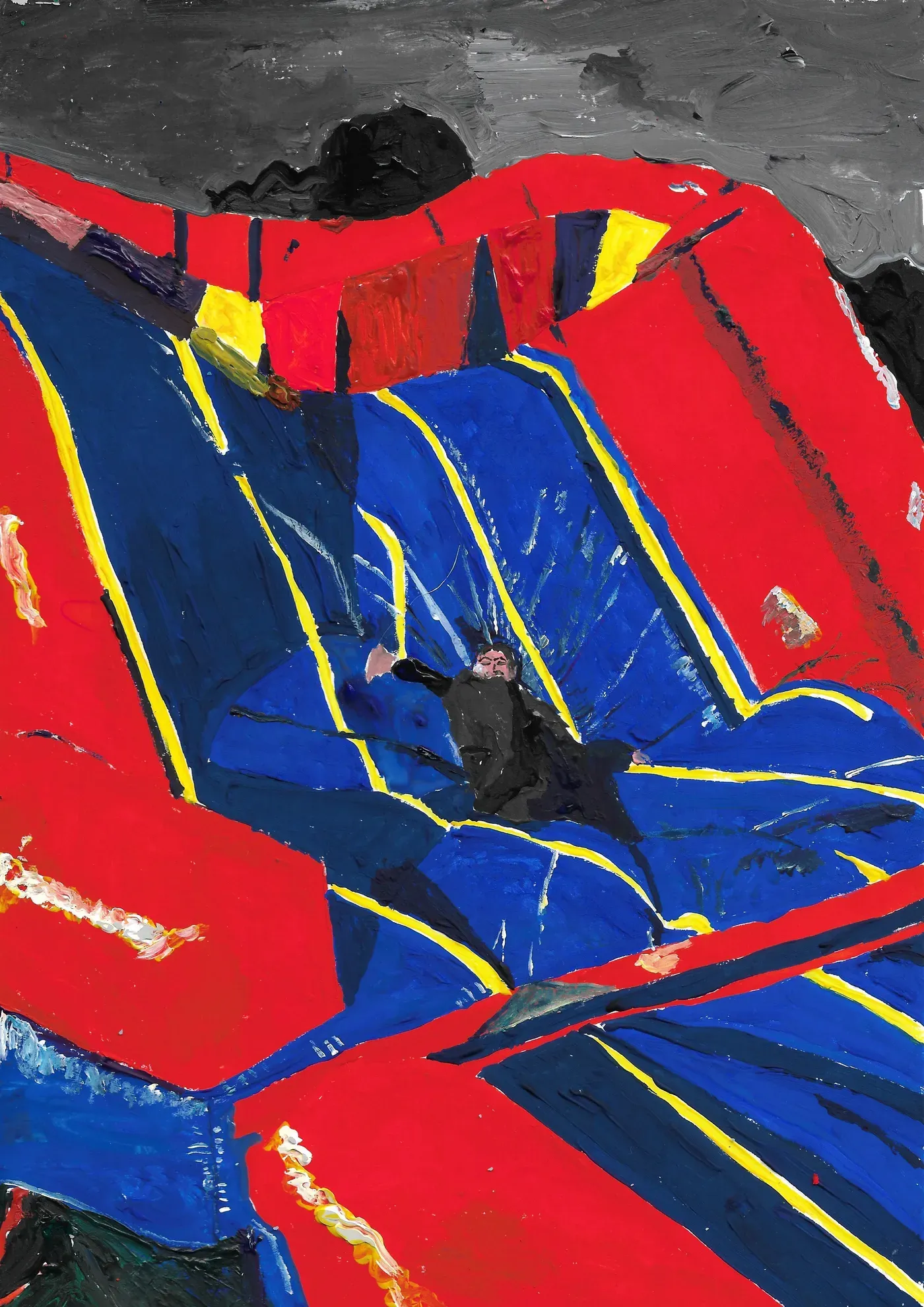 jumping into the void with Ellen claes , explore the fragile boundary between familiarity and estrangement.