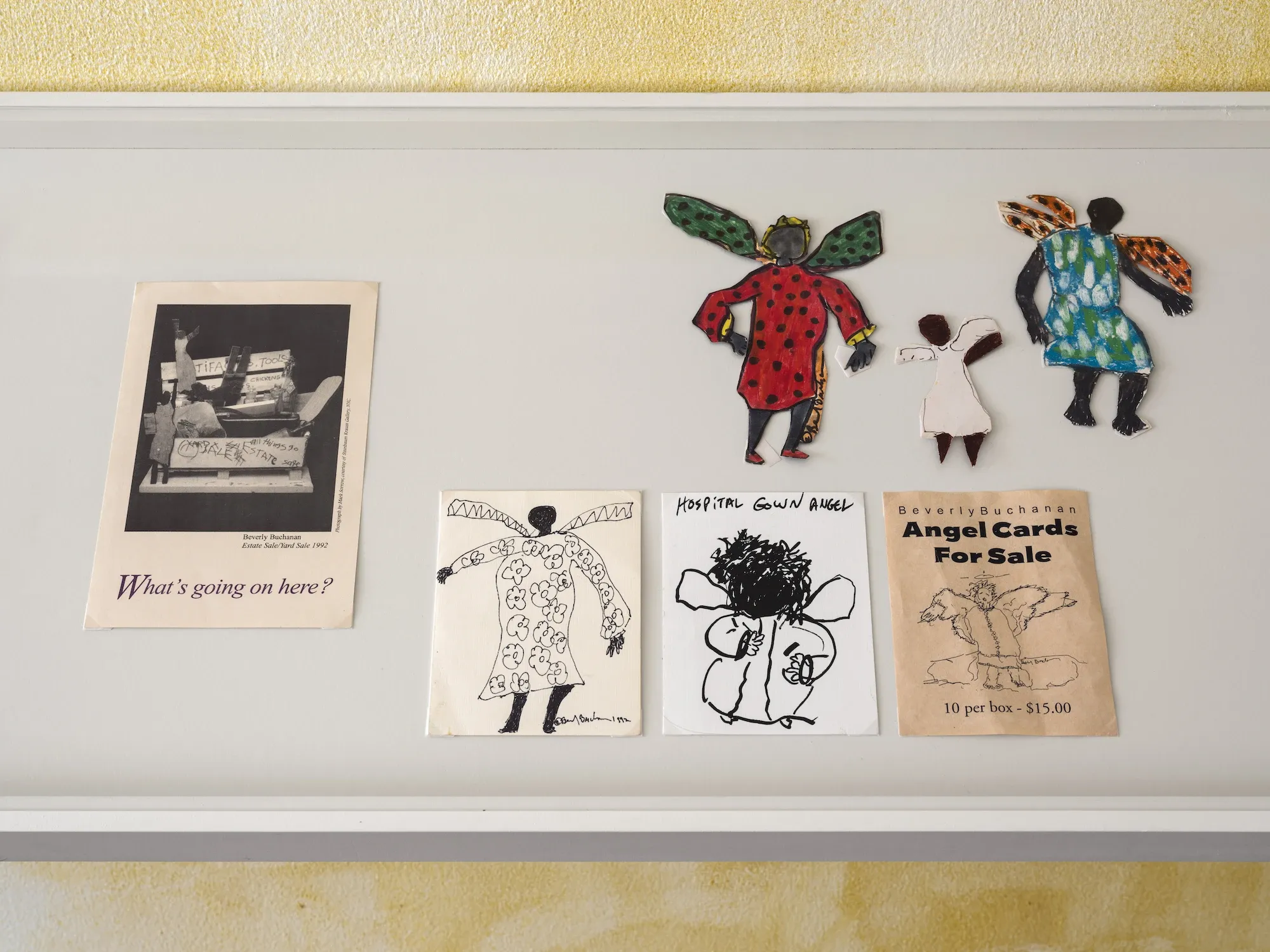 Beverly Buchanan. Weathering, exhibition view