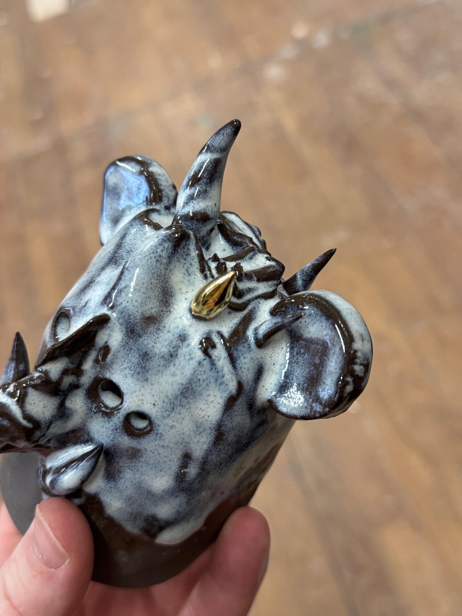 Michael Kærgaard: Repetition as Creature Logic - ceramic in the making