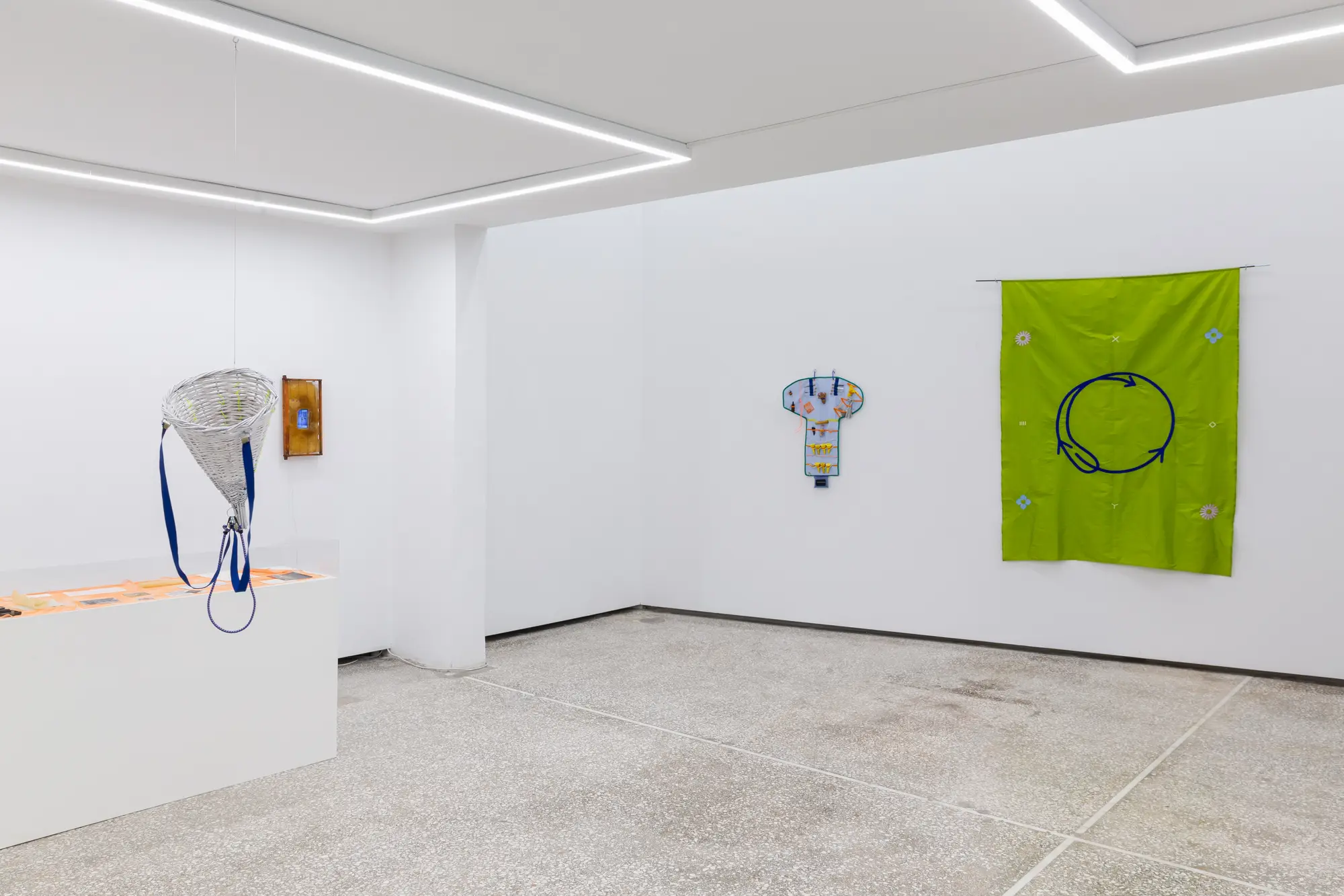 The Breeder Gallery, Athens presents Telling the Bees by Kyriaki Goni  installation view with artworks