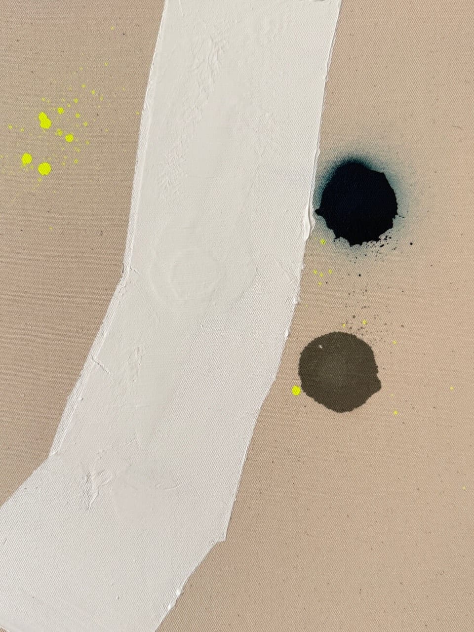 Christina gschwantner, painting , detail, colorful abstract art , the happy series, artist in focus catapult munchies art club