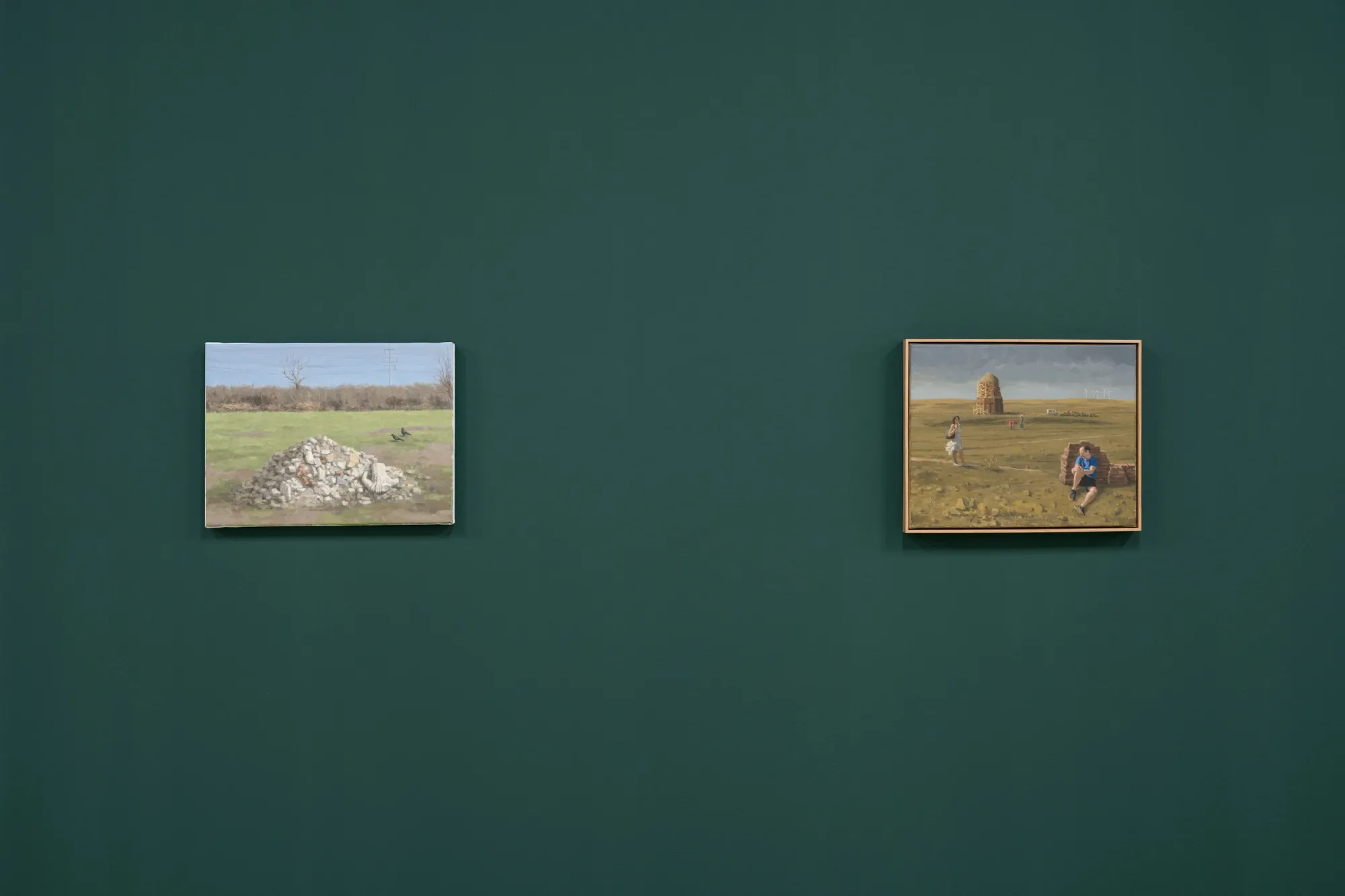  Serban Savu figurative painting , telegraph gallery - current exhibition