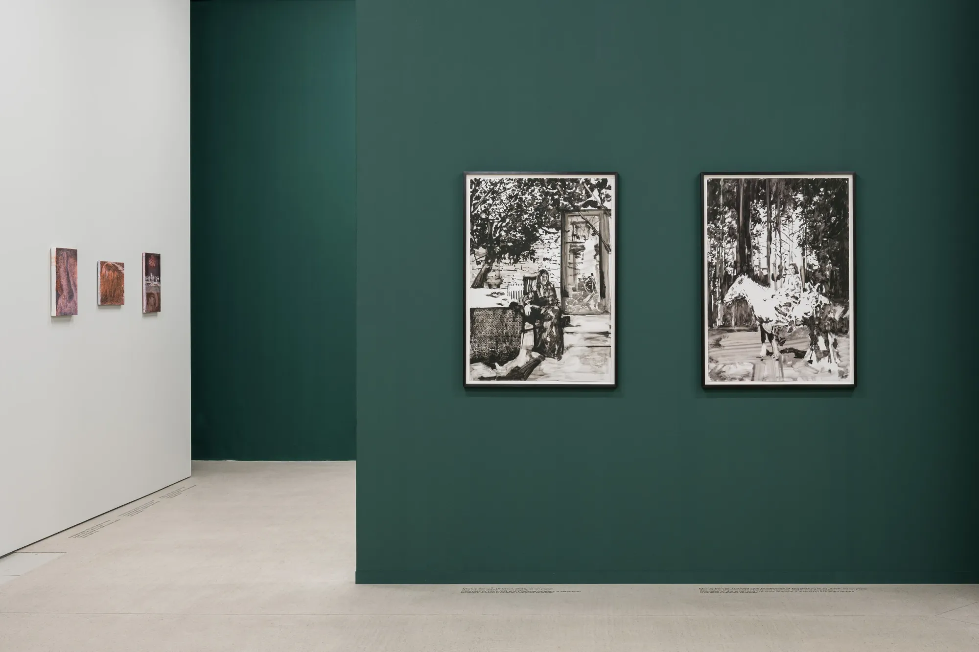 Artist Paul Robas, Marius Bercea new painting now - Olomouc - telegraph gallery - group show 