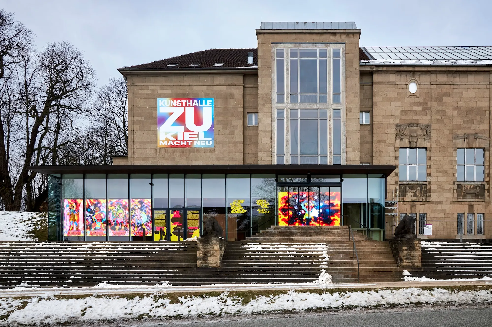 Kunsthalle Kiel Electromagnetic Brainology Lu yang artist Glasshouse
