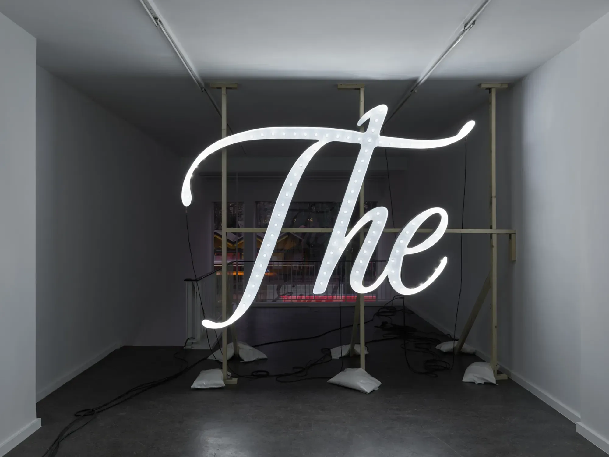 Banks Violette exhibition Wish You Were Here, installation view TICK TACK, Antwerp - catapult munchies art club