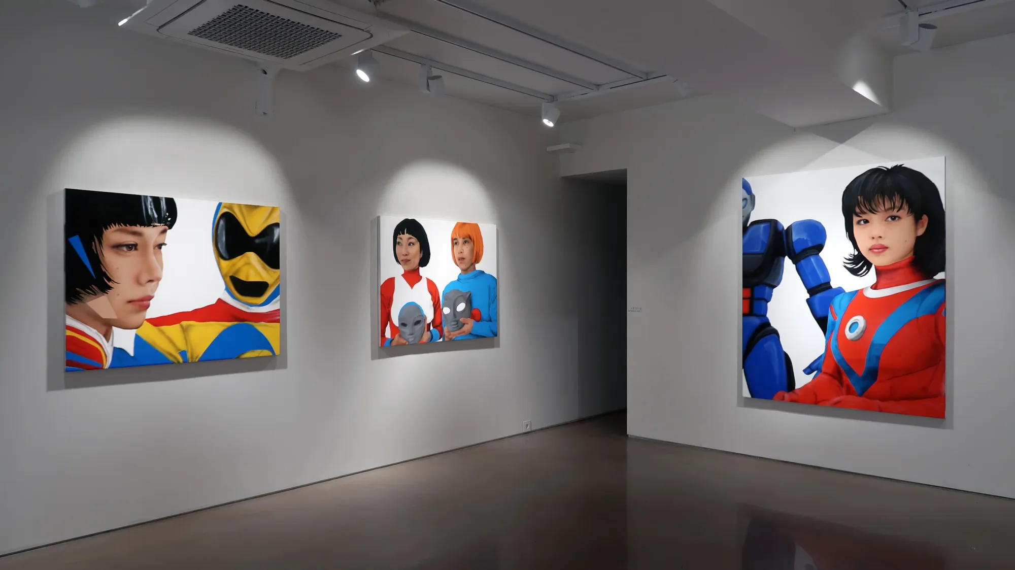 Installation view of P.Kim Kimtaegi exhibition at Hippie Hannam Gallery Seoul.