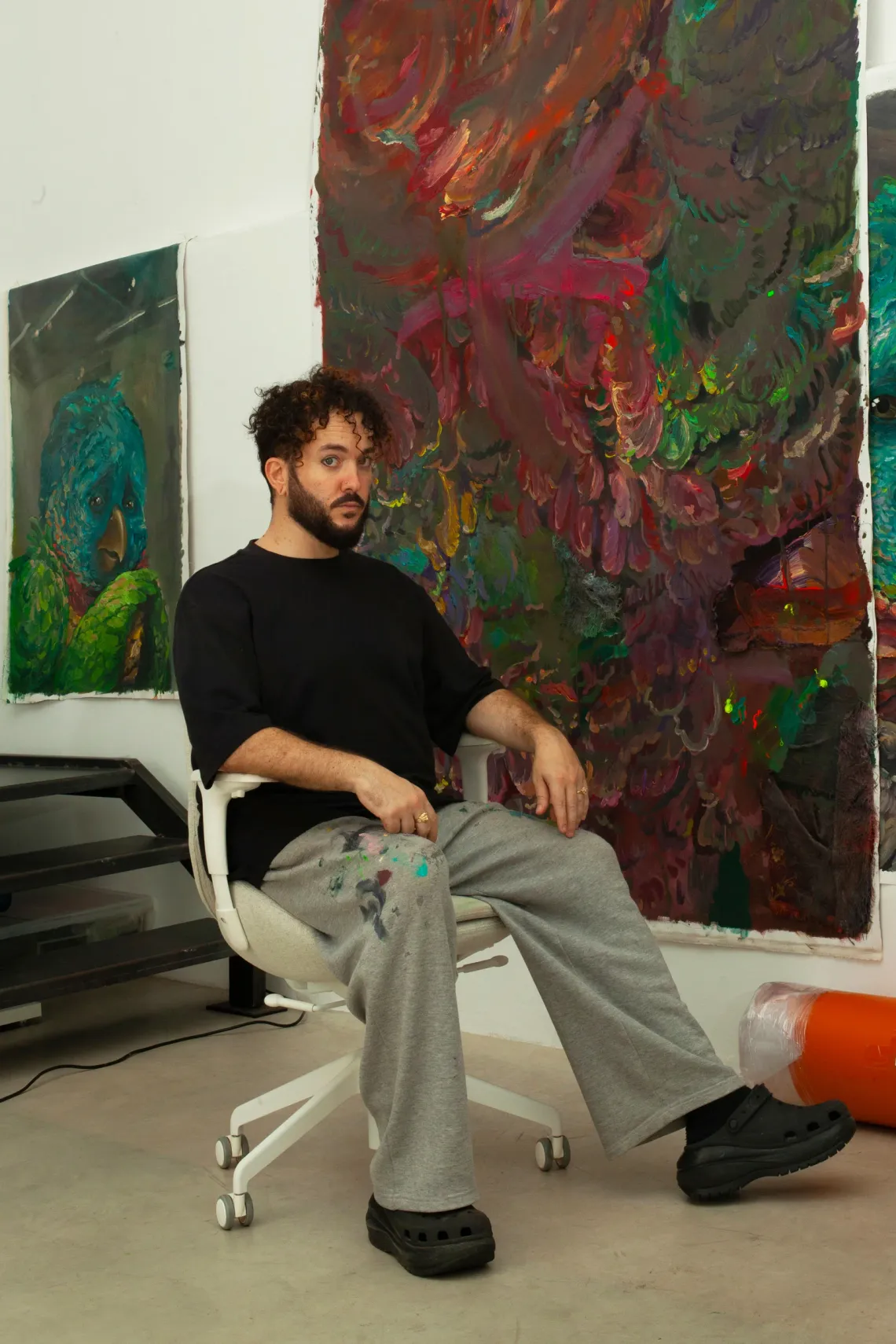 Michele Gabriele Artist feature spotlight on contemporary artist about painting, sculpture and performance. 