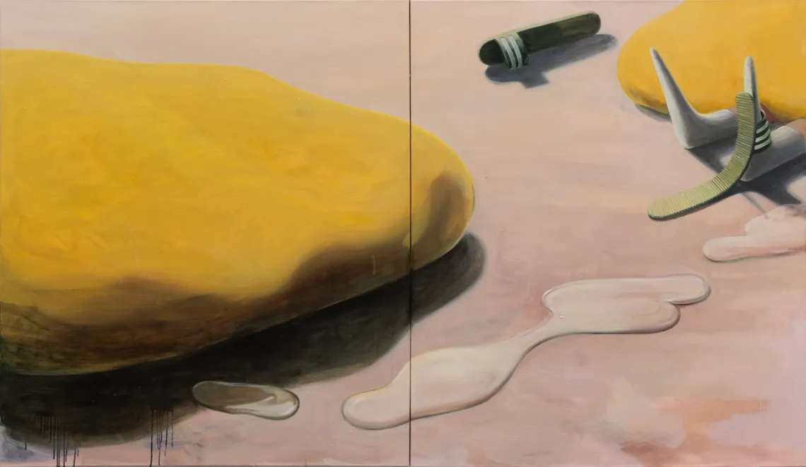 wentrup gallery presents jeehy song, emerging artist and painter with hey I am still here now on catapult 