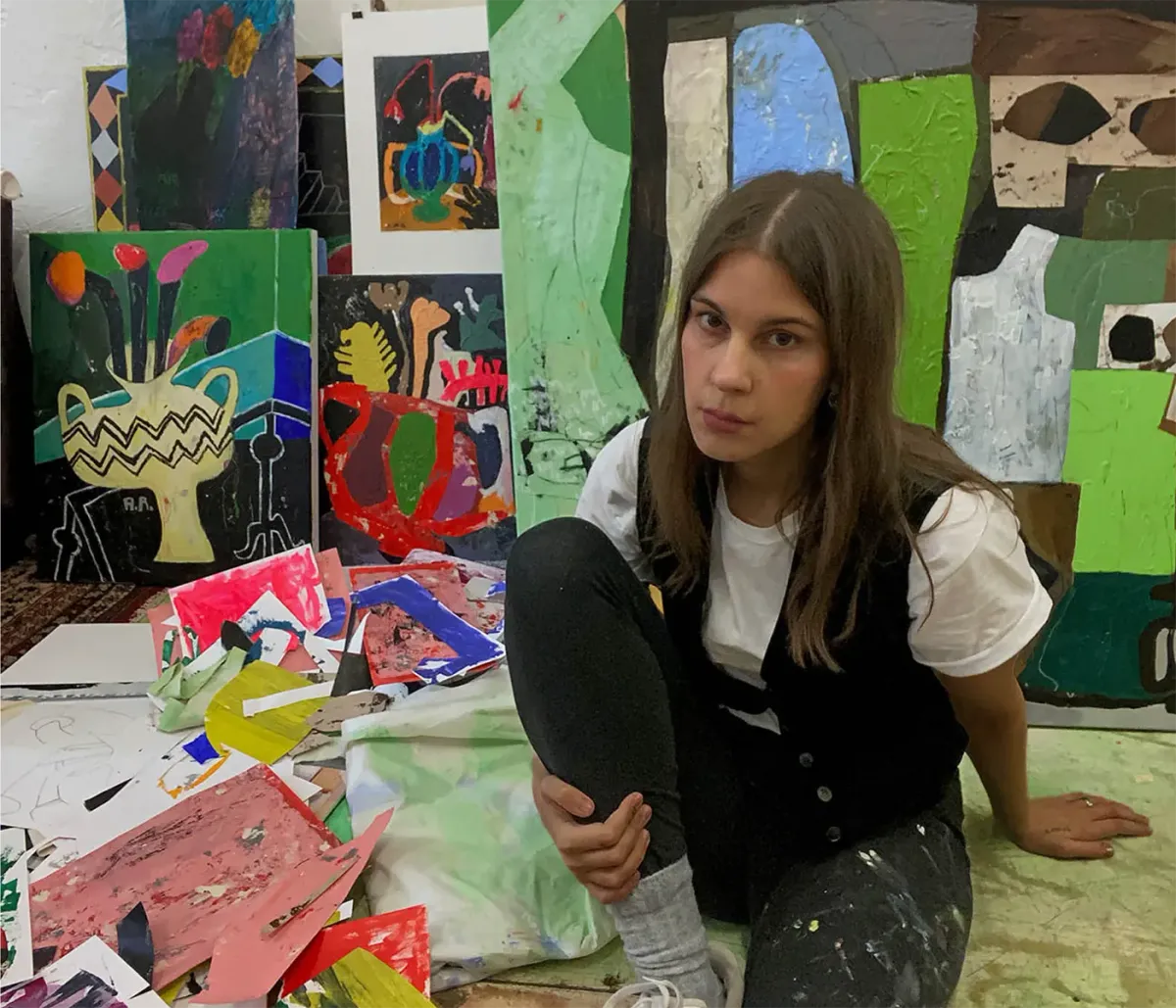 Anuk Rocha emerging Artist in Contemporary Painting with a Interview