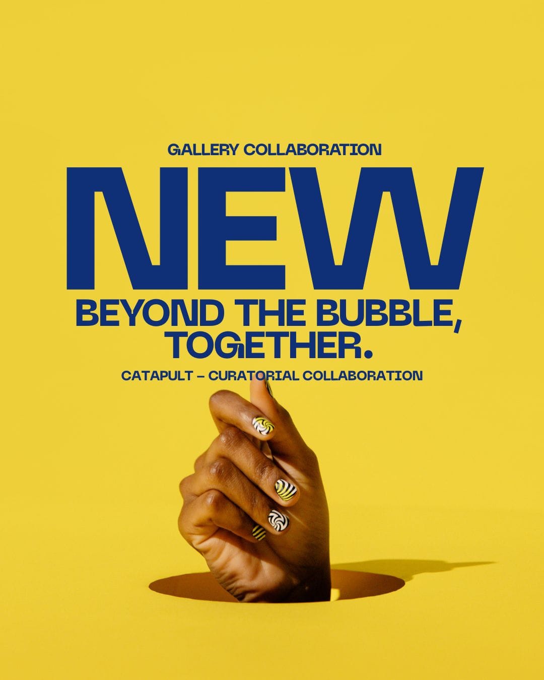 Media Partnership for galleries and projects in contemporary art Catapult’s new gallery collaboration model, focused on long-term, searchable visibility. Beyond the Bubble together.