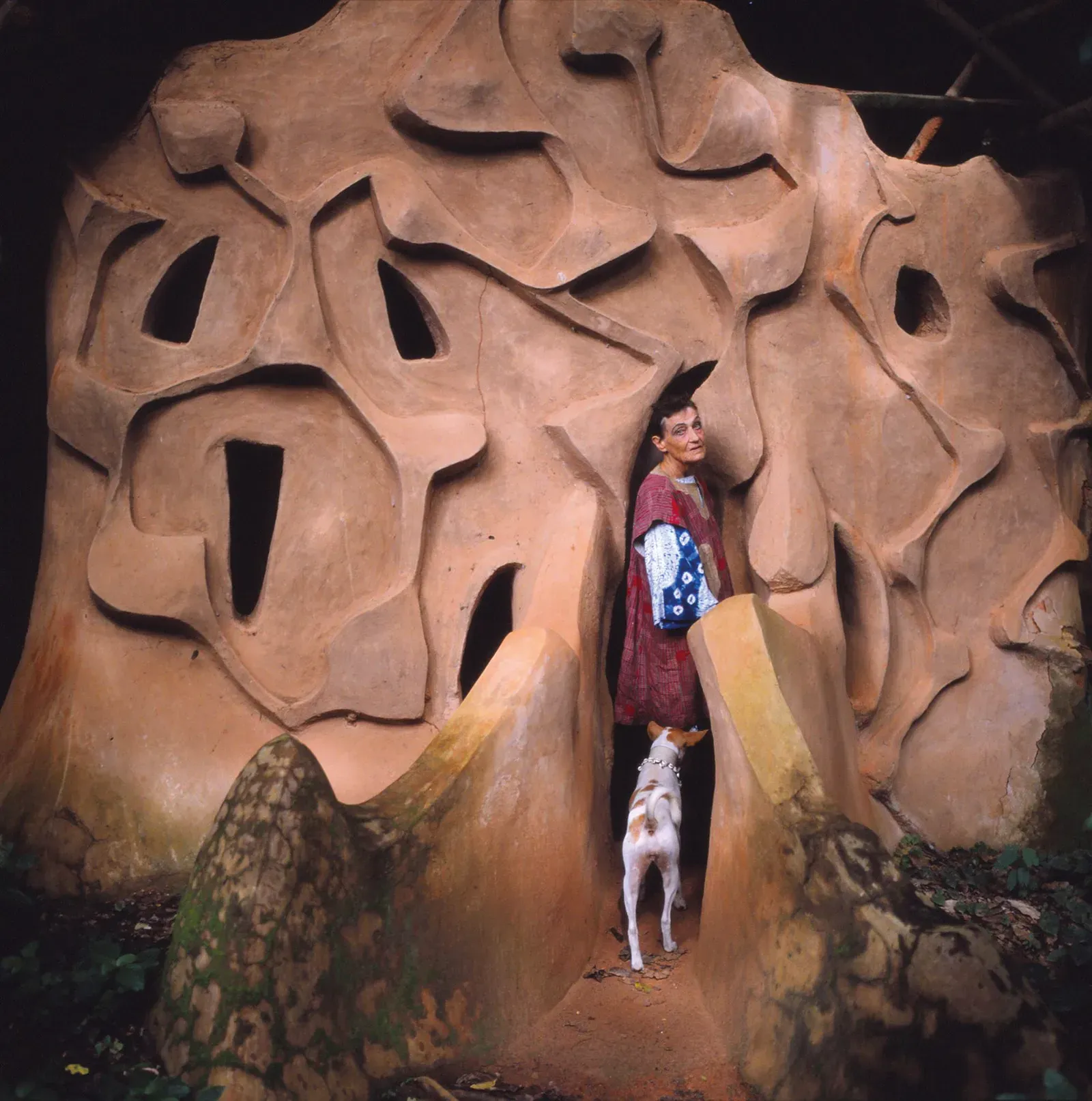 halle für Kunst Graz presents susanne Wenger , artist portrait Osun-Osogbo Sacred Grove , exhibition preview