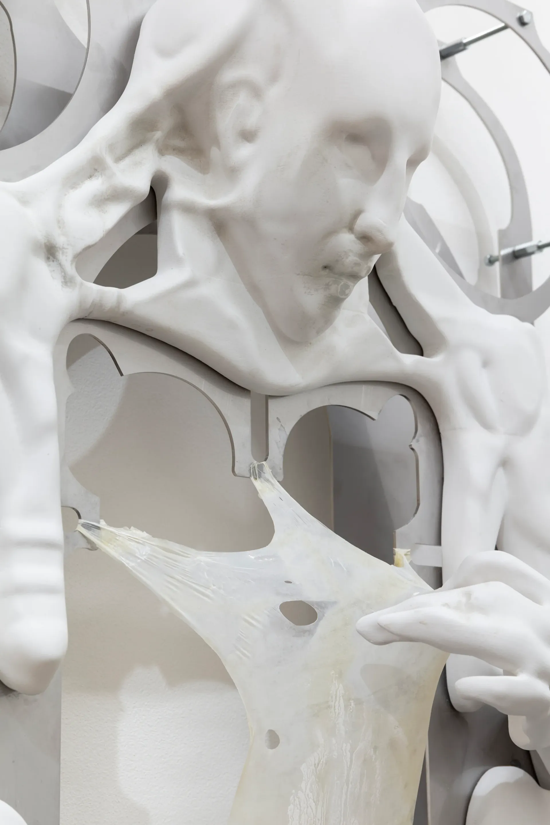 Clauda gallery, page current exhibition Paula Gogola with soft sights synthesis