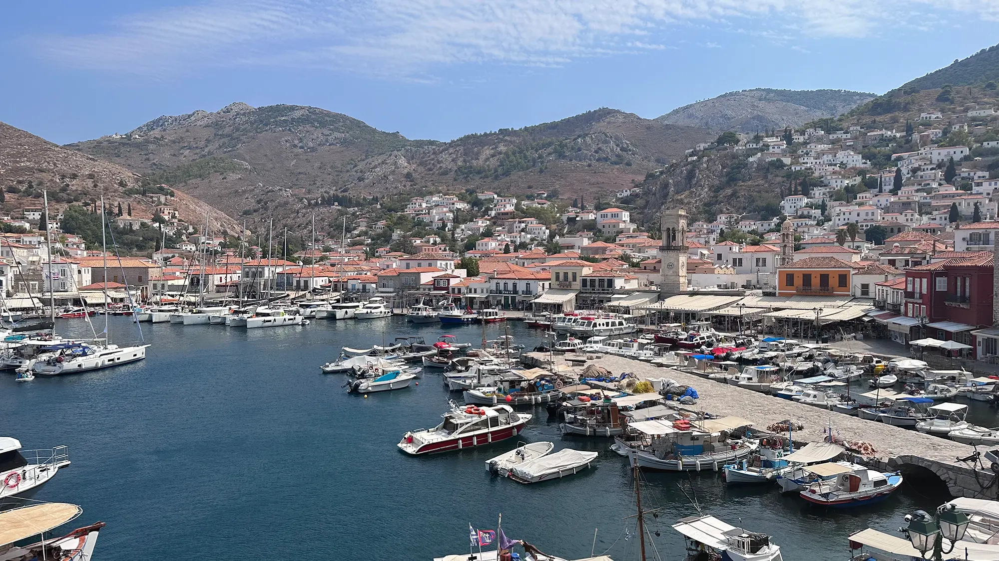 Hydra Island, Greece, munchies art club magazine discover the island and showcase exhibition, food, and more