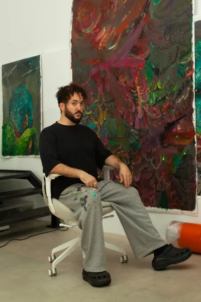 Can Painting Hold a Body That Refuses to Settle? Michele Gabriele Between Image and Presence