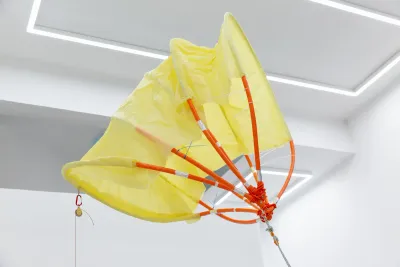 kyriaki goni at the breeder gallery , currently on view, with telling the bees about ecology, ritual and care