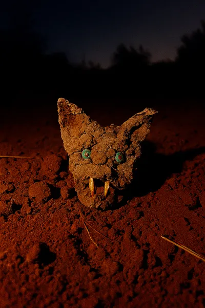 artist in focus Yorgos Agrotes  instability as method, catapult munchies art club image sculpture Artificial Fossil 