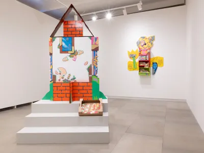  Daniela Ponomarevová Temple of Health exhibition - Artist in focus - catapult munchies art club