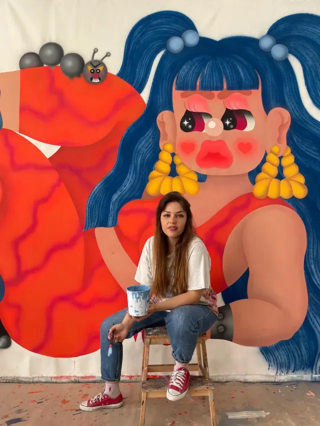 Can Painting Wear Armour and Still Feel Tender? Fátima de Juan and Her Dino-Fueled Amazons